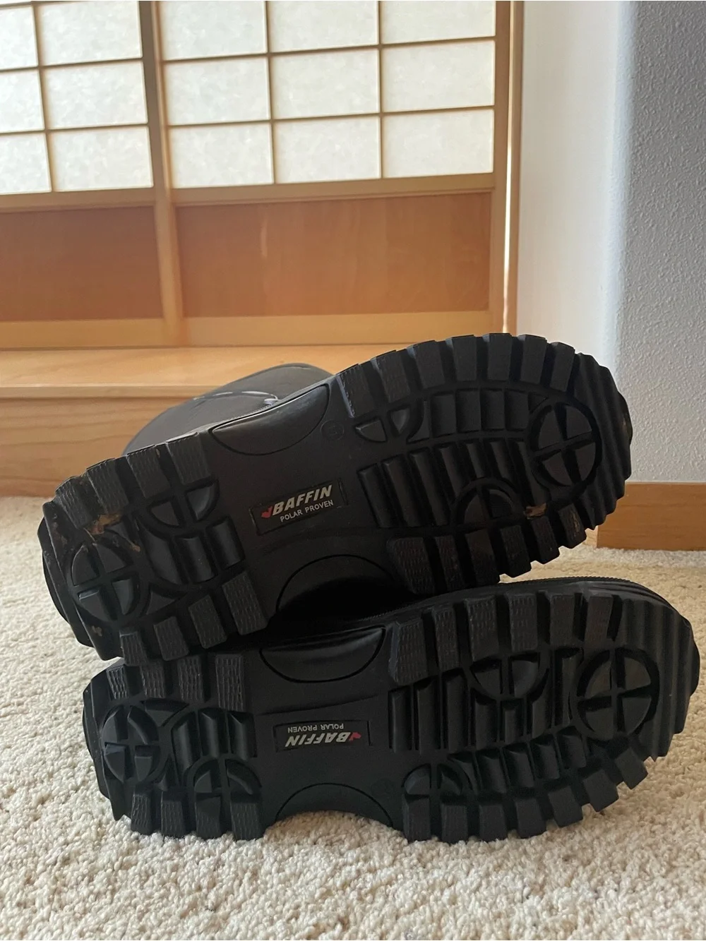 Baffin Black Winter Snow Boots Tall Waterproof Pair Men’s